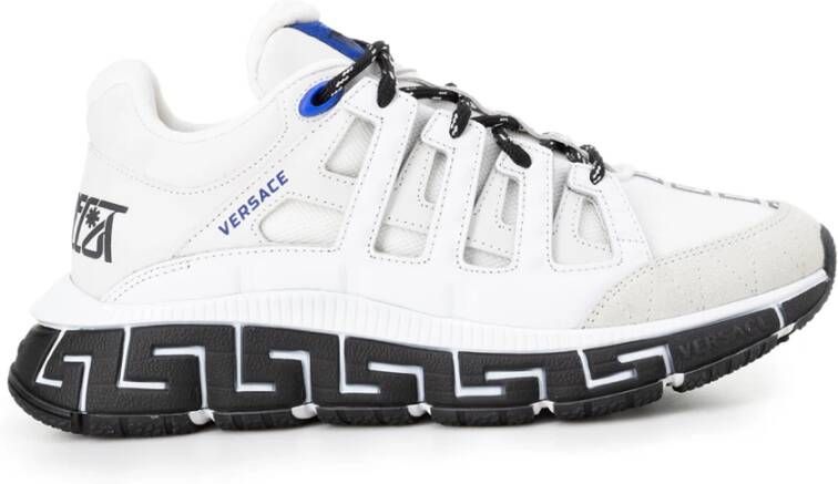 Versace Trigreca Low-Top Sneakers White Heren