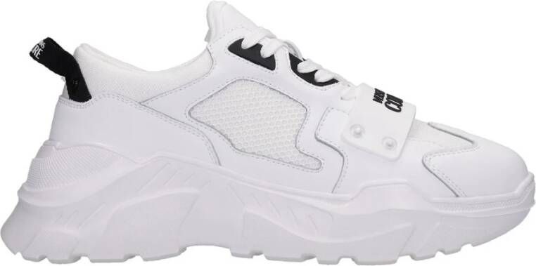 Versace Jeans Fondo Speedtrack Lage sneakers Leren Sneaker Heren Wit - Foto 11