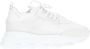 Versace leren sneakers met ketting Wit - Thumbnail 3