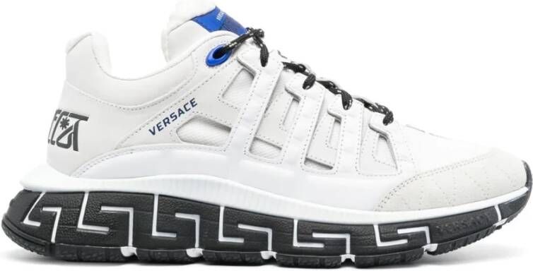 Versace Trigreca Low-Top Sneakers White Heren