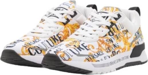 Versace Jeans Couture Barocco Print Nylon Sneakers voor Heren Multicolor Heren