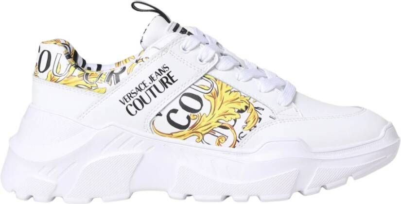 Versace Jeans Couture Speedtrack Logo Couture White Sneaker Wit Heren - Foto 2