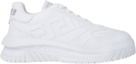 Versace Grieks Motief Lichtgewicht Sneakers White Heren