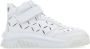 Versace Hoge Sneakers met Veters Klittenband White Heren - Thumbnail 1