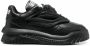 Versace Sneakers van glad leer met Medusa-hoofd overlay Grijs Heren - Thumbnail 1