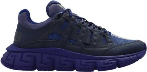 Versace Trigreca sneakers Blauw Heren - Schoenen.nl