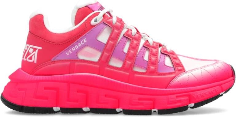 Versace Fuchsia Trigreca Sneakers Roze Dames