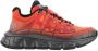 Versace Rode lage sneakers met Trigreca-print Red Heren - Thumbnail 1