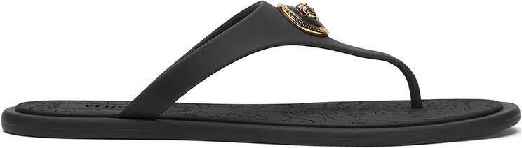 Versace Alia Rubber Flat Sandals - Foto 1