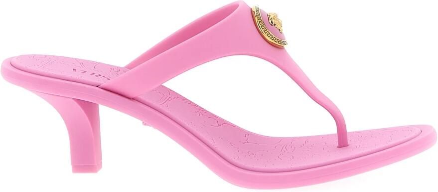 Versace Alia Rubber Thong Sandals