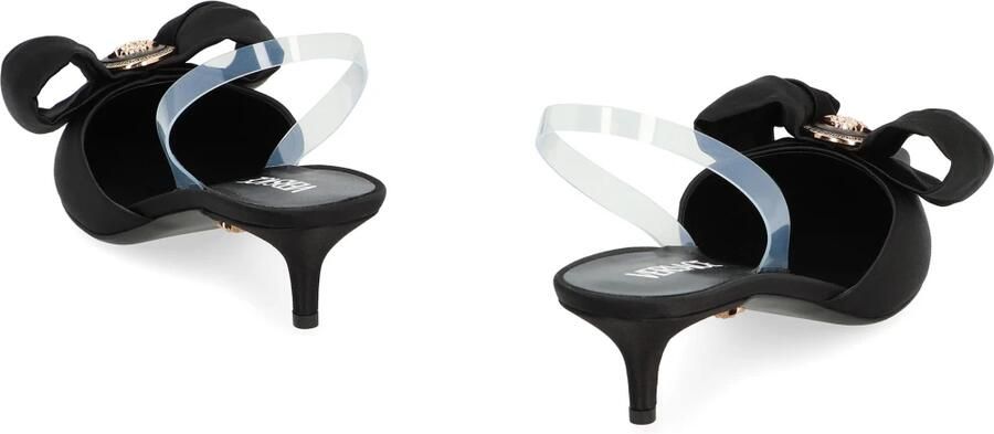 Versace Alia satijnen slingback pumps - Foto 2