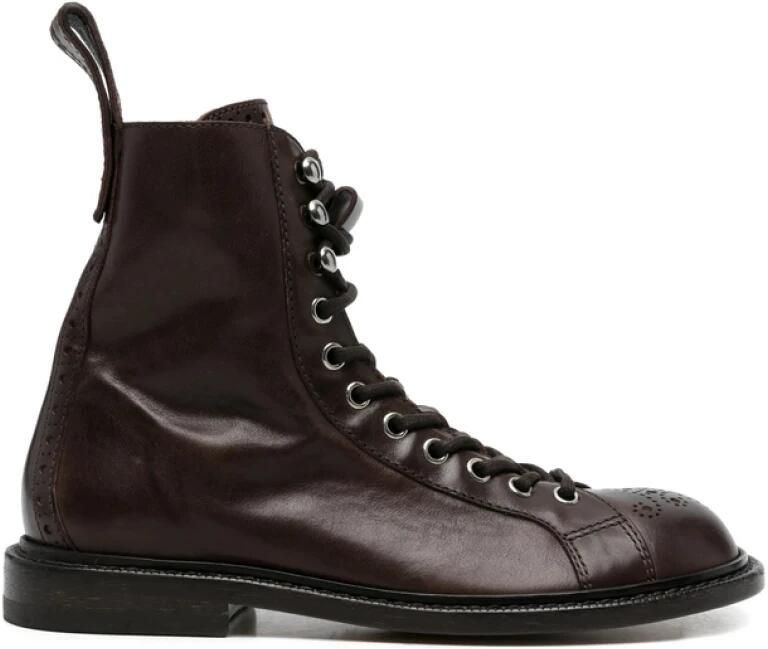 Versace Billy Leren Laarzen