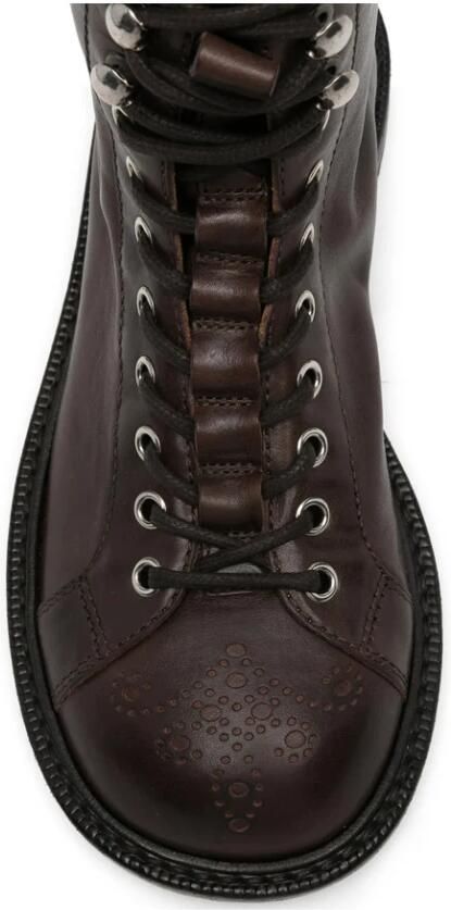 Versace Billy Leren Laarzen - Foto 2