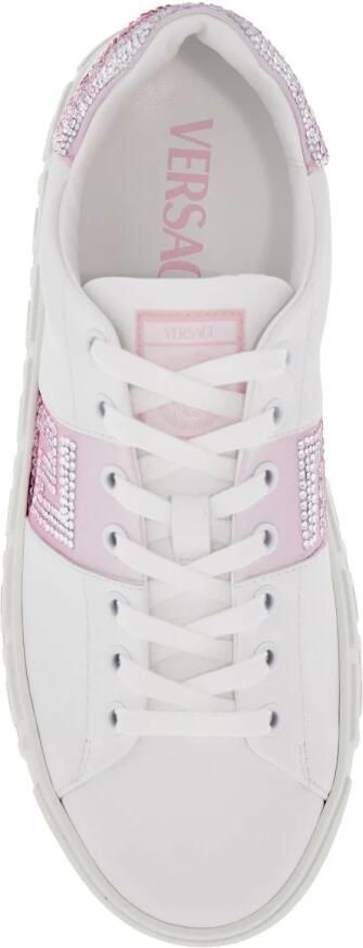 Versace Crystal Greca Sneakers - Foto 2