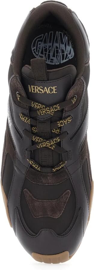 Versace Galaxia Leather Sneakers - Foto 2
