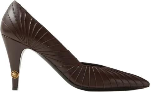 Versace Gianni Leren Pumps 90 mm