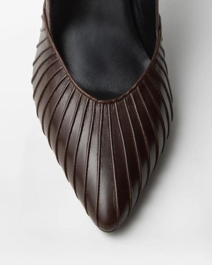 Versace Gianni Leren Pumps 90 mm - Foto 2