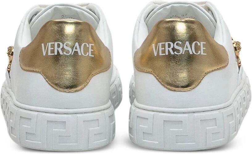 Versace Greca Leather Sneakers