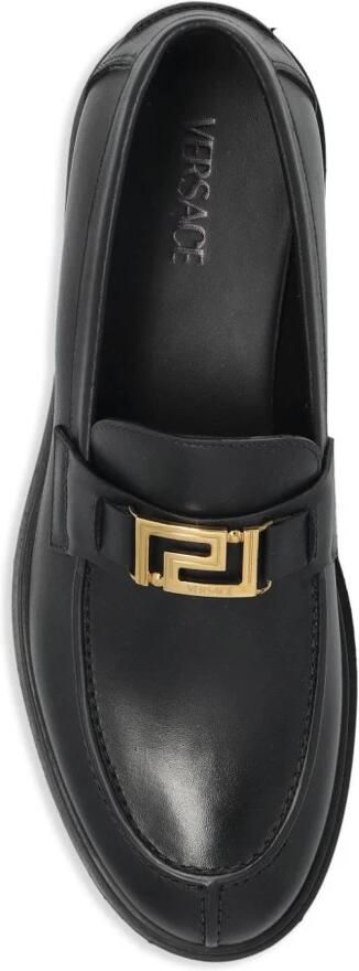 Versace Greca Leren Loafers - Foto 2