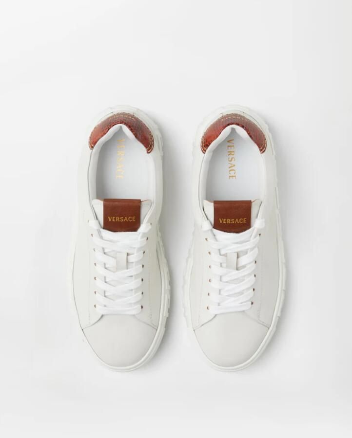 Versace Greca Leren Sneakers - Foto 2