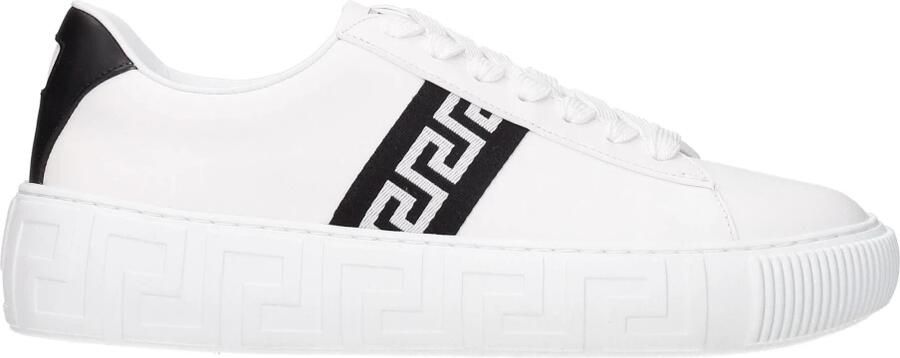Versace Witte Sneakers met Greca-borduursel - Foto 3