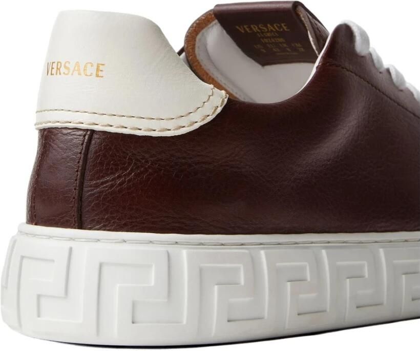 Versace Greca Leren Sneakers