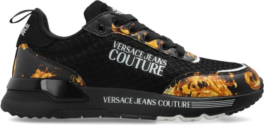 Versace Jeans Couture Barocco Lace-up Sneakers