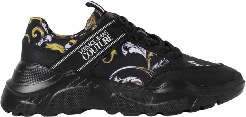 Versace Jeans Couture Barocco Print Sneakers Chunky Sole - Foto 2
