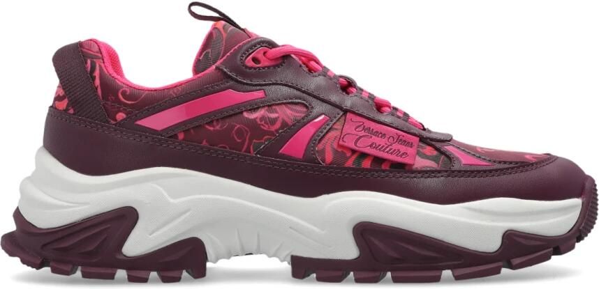 Versace Jeans Couture Barocco-Printed Sneakers