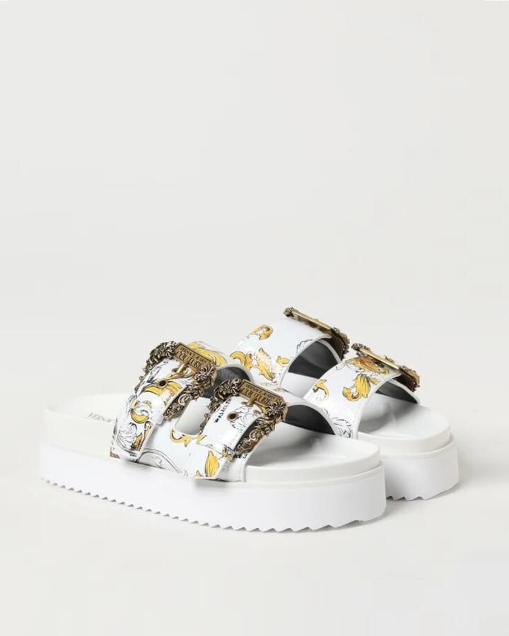 Versace Jeans Couture Barok Sandaal met Dubbele Banden
