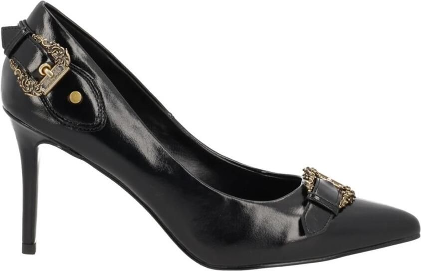 Versace Jeans Couture Baroque Buckle Pumps