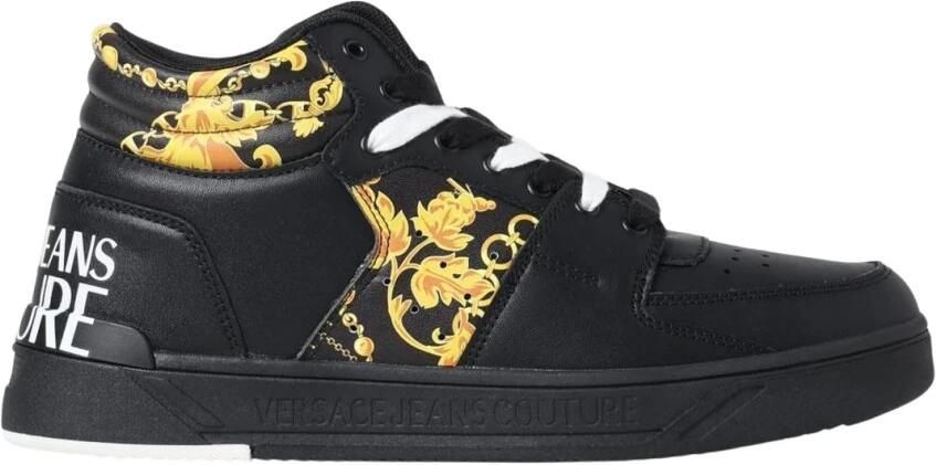 Versace Jeans Couture Zwarte Sneakers voor Mannen Aw24 Black Heren - Foto 2