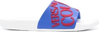 Versace Jeans Couture Blauwe Flip Flops en Sliders