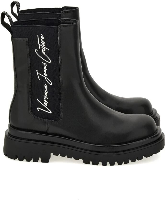 Versace Jeans Couture Drew Dis. 51 Pu+Elastic Schoenen Black Dames