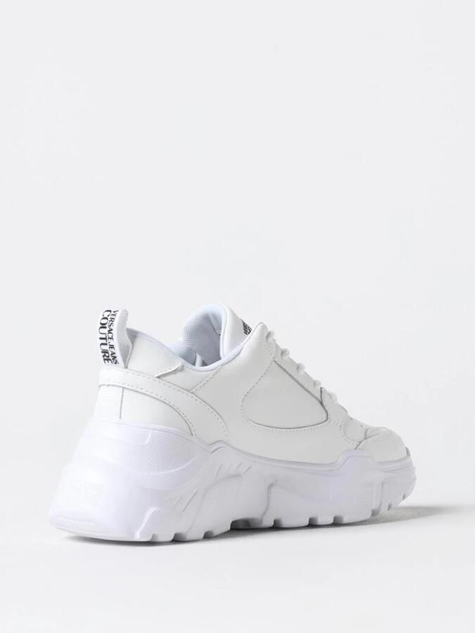 Versace Jeans Couture Witte Sneakers voor Vrouwen White Dames