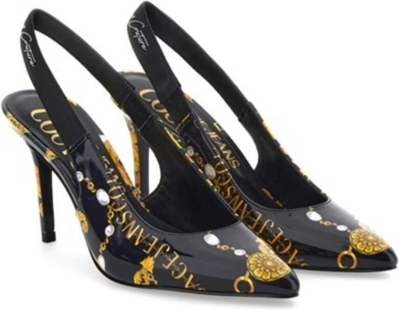 Versace Jeans Couture Zwarte Pumps voor Vrouwen Multicolor Dames - Foto 2