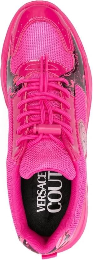 Versace Jeans Couture Fuchsia Sneakers voor Vrouwen
