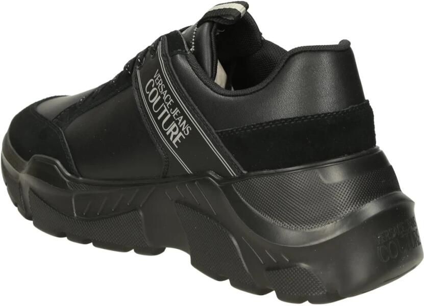 Versace Jeans Couture Lage leren sneakers met uitneembare binnenzool - Foto 4