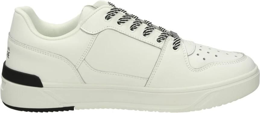 Versace Jeans Couture Lage leren sneakers met uitneembare binnenzool