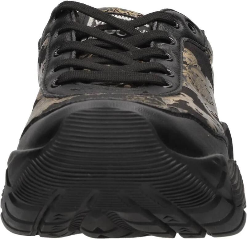 Versace Jeans Couture Baroque Print Sneakers Zwart Heren - Foto 2