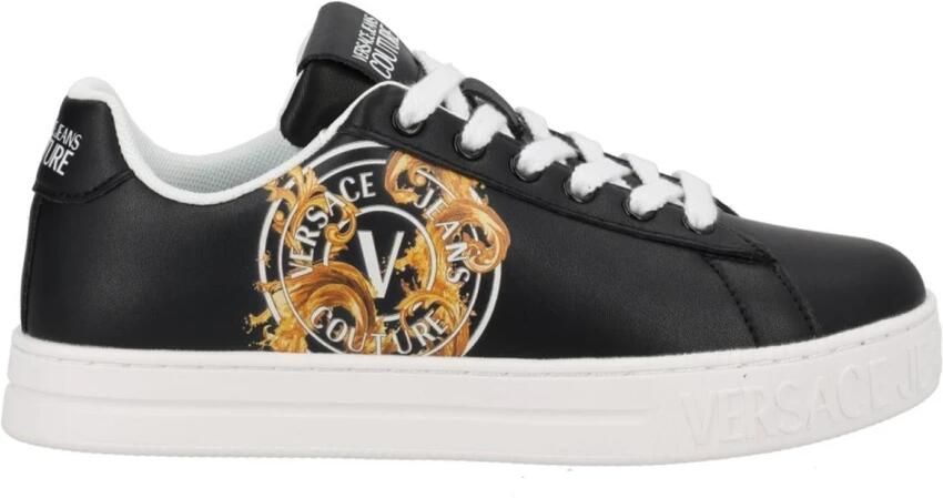 Versace Jeans Couture Logo Print Lage Sneakers