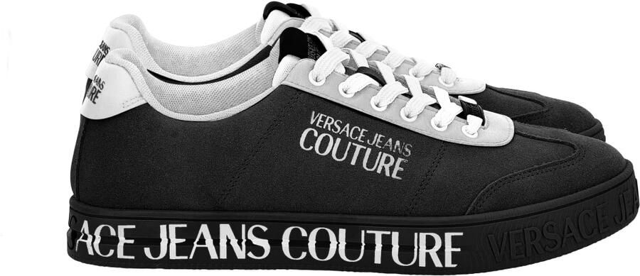 Versace Jeans Couture Suede sneakers Black Heren - Foto 3