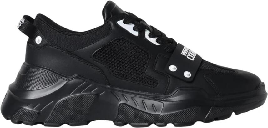 Versace Jeans Couture Zwarte Sneakers voor Mannen Aw24 Black Heren - Foto 3