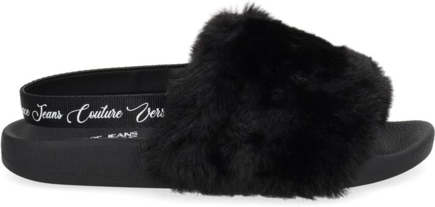 Versace Jeans Couture Padded Strap Platform Sandals