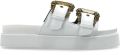 Versace Jeans Couture Platform Sandalen - Wit