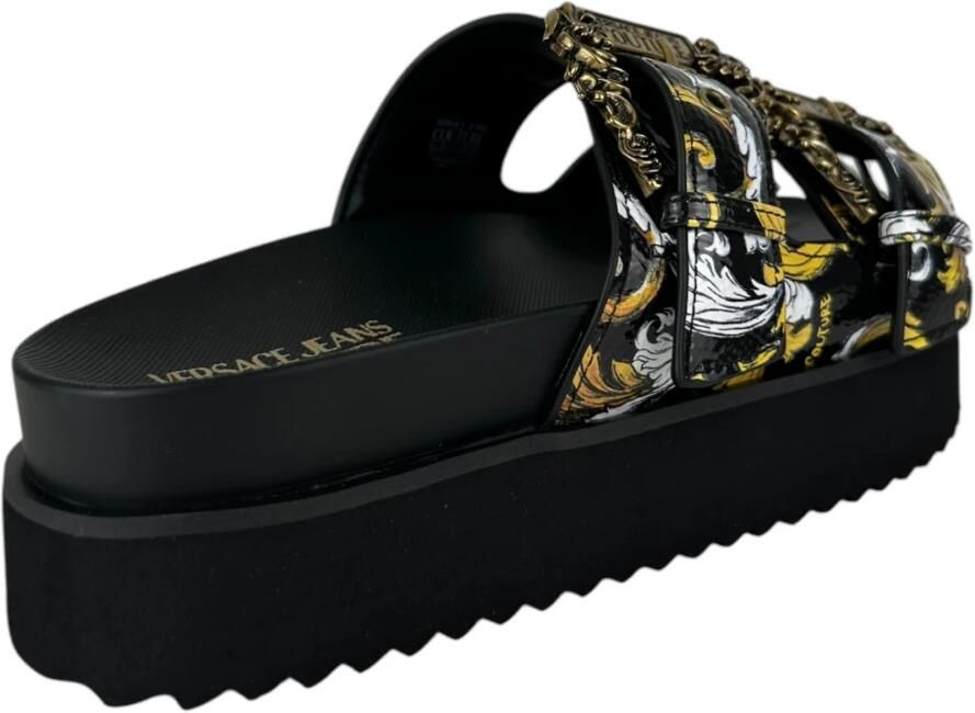 Versace Jeans Couture Versace Couture Dames Sandaal Zwart 78VA3SM1-ZS366 G89 - Foto 2