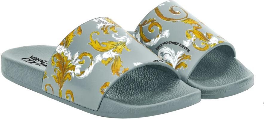 Versace Jeans Couture Slippers & Mules Fondo Shelly Dis. Sq3 in wit - Foto 2