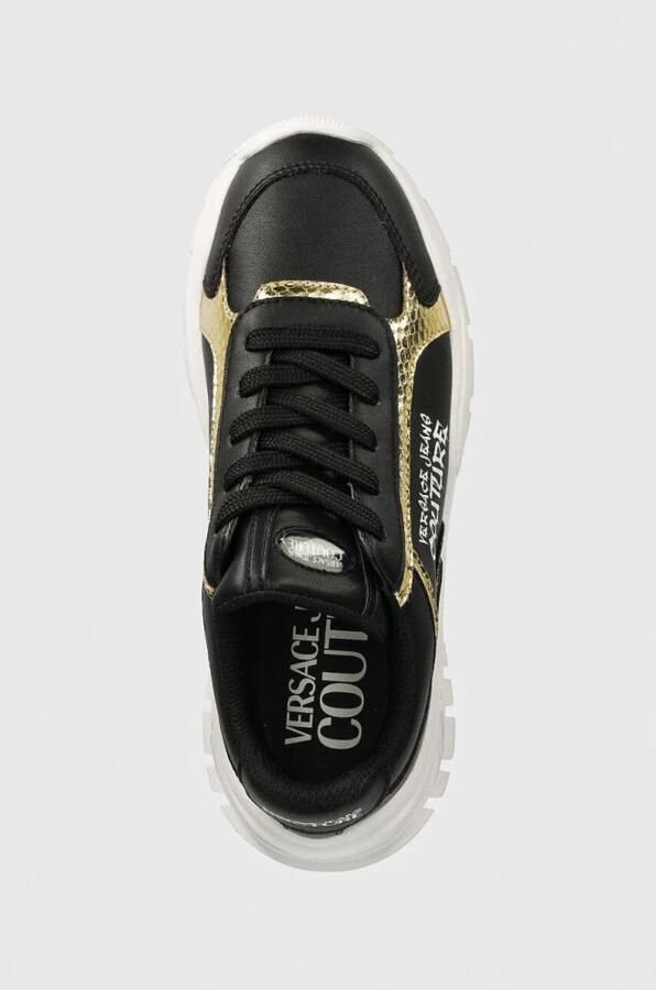 Versace Jeans Couture Zwarte Sneakers voor Vrouwen Aw24 Black Dames - Foto 2