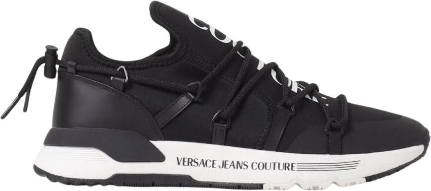 Versace Jeans Couture Sneakers met logo Black Heren - Foto 3