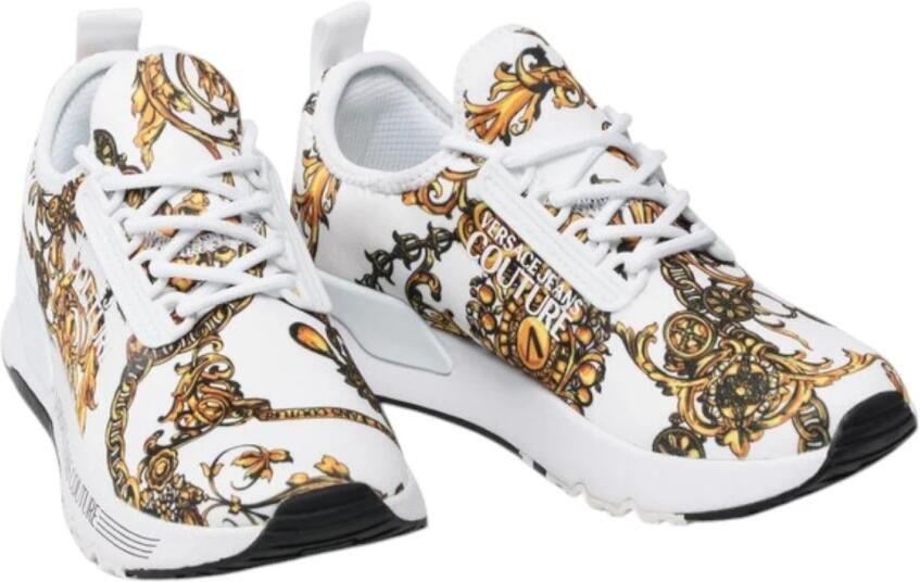 Versace Jeans Couture Sneakers with Logo Wit Dames - Foto 5
